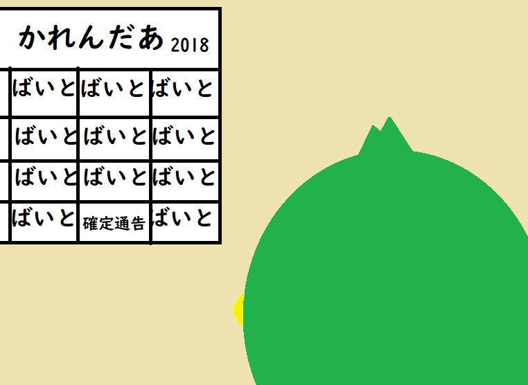 タロログに記事書いた　スケジュール