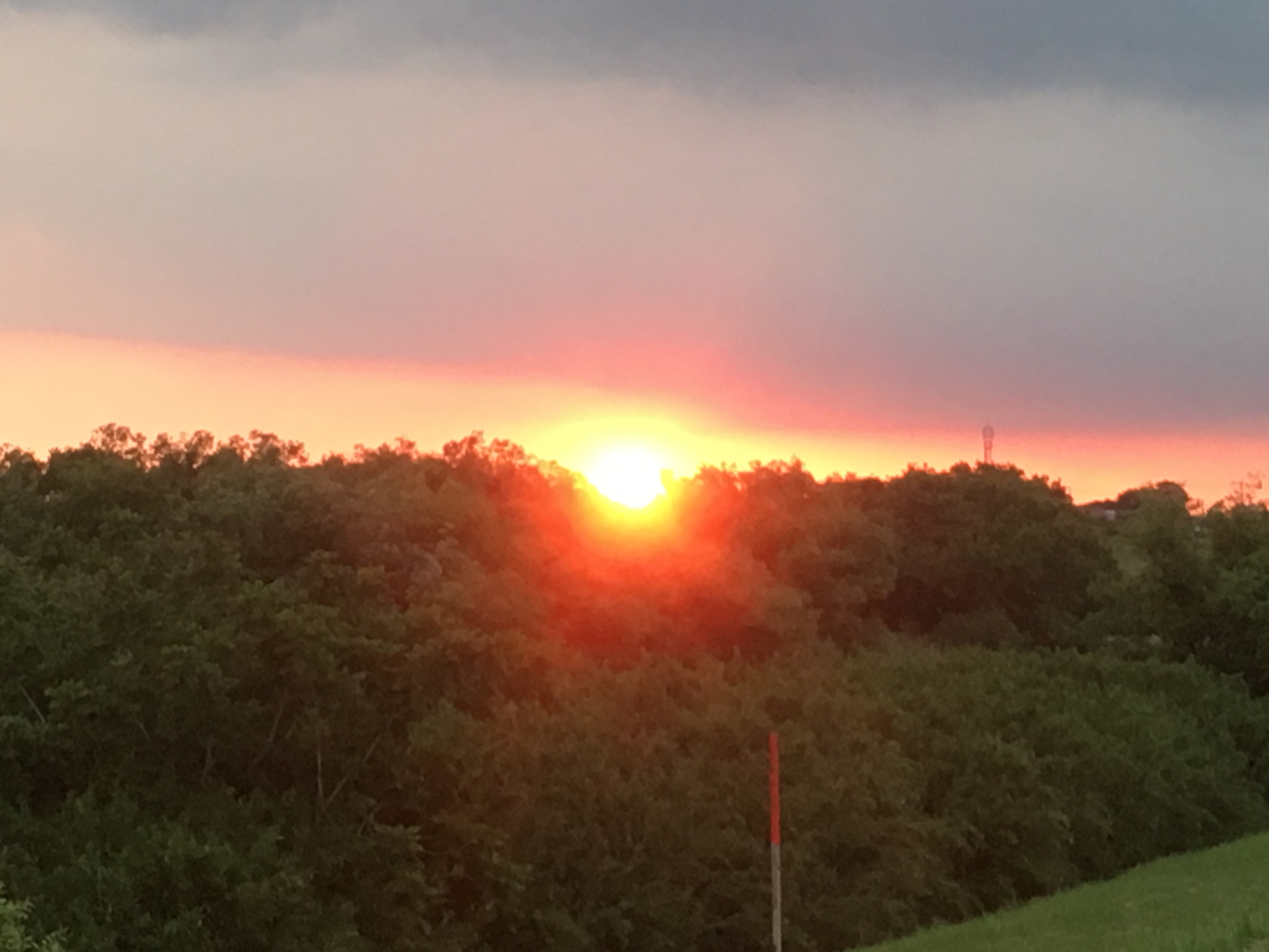 夕暮れ